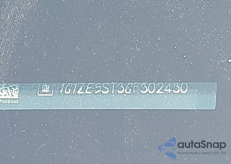 2016 Chevrolet Malibu 1Lt z USA, uszkodzony, nr VIN 1G1ZE5ST3GF302430